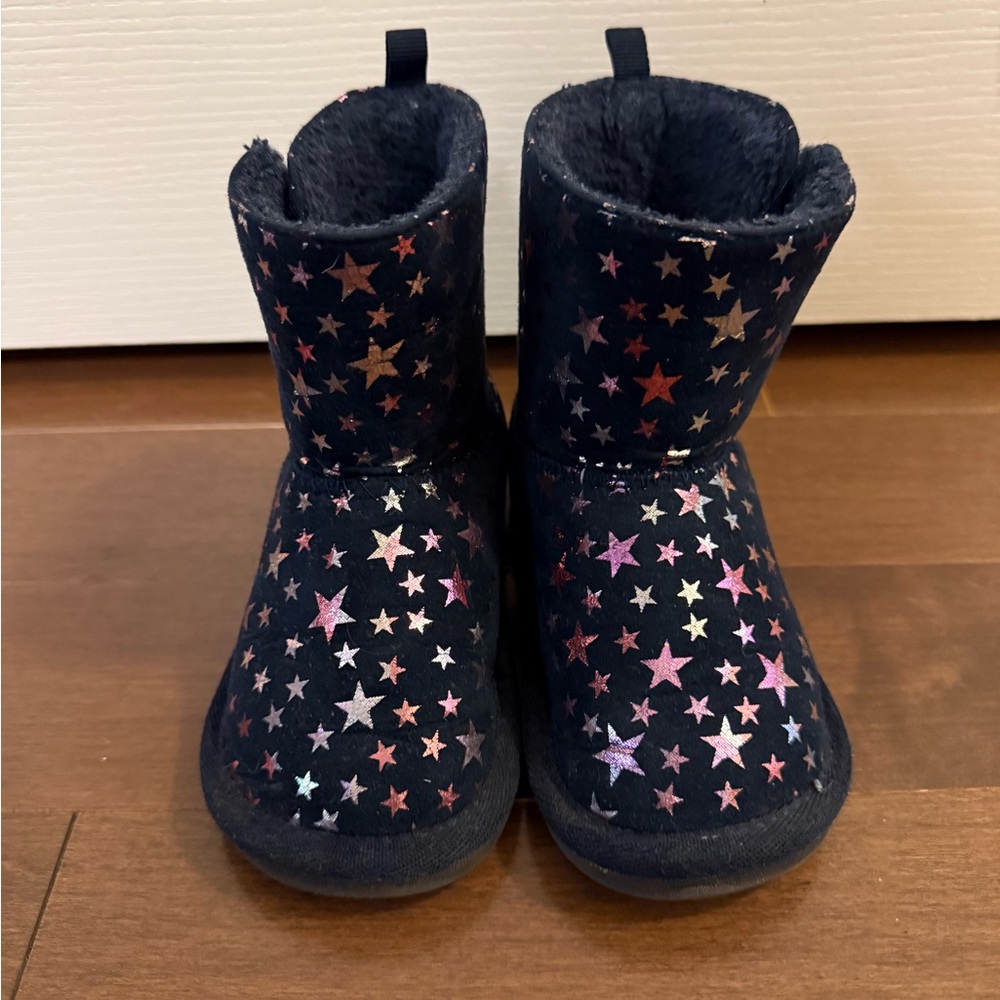 Fur lined boots